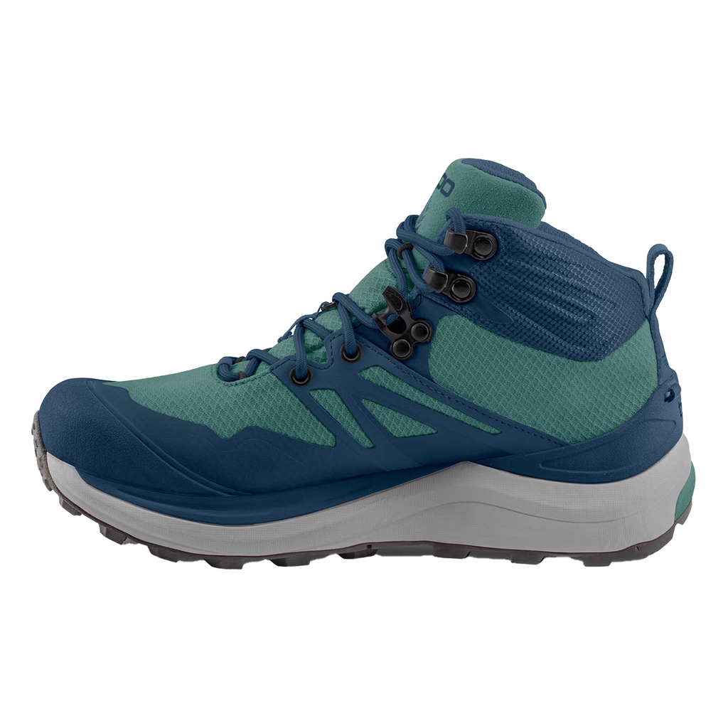 Topo Trailventure 2 WP — Ocean - Blue — Size B — Width 8 — Side View