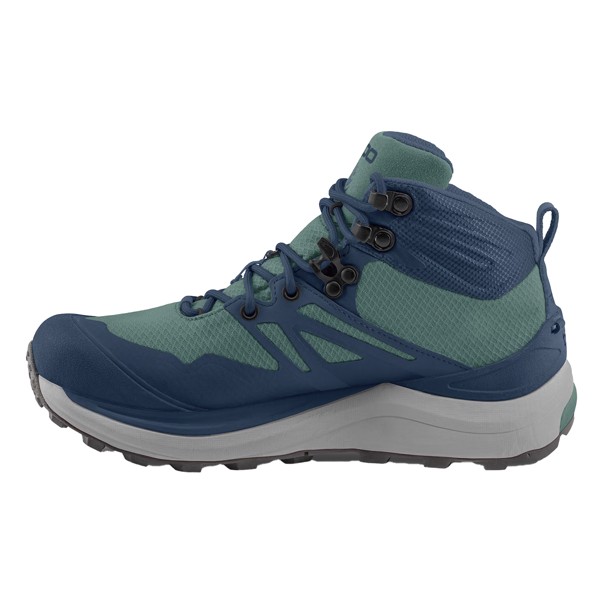 Topo Trailventure 2 WP — Ocean - Blue — Size B — Width 8 — Side View