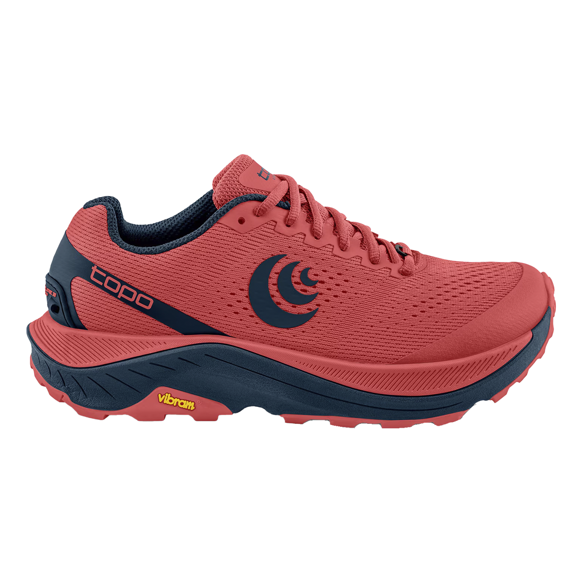 Topo Ultraventure 3 — Dusty Rose - Navy — Size B — Width 6 — Front View