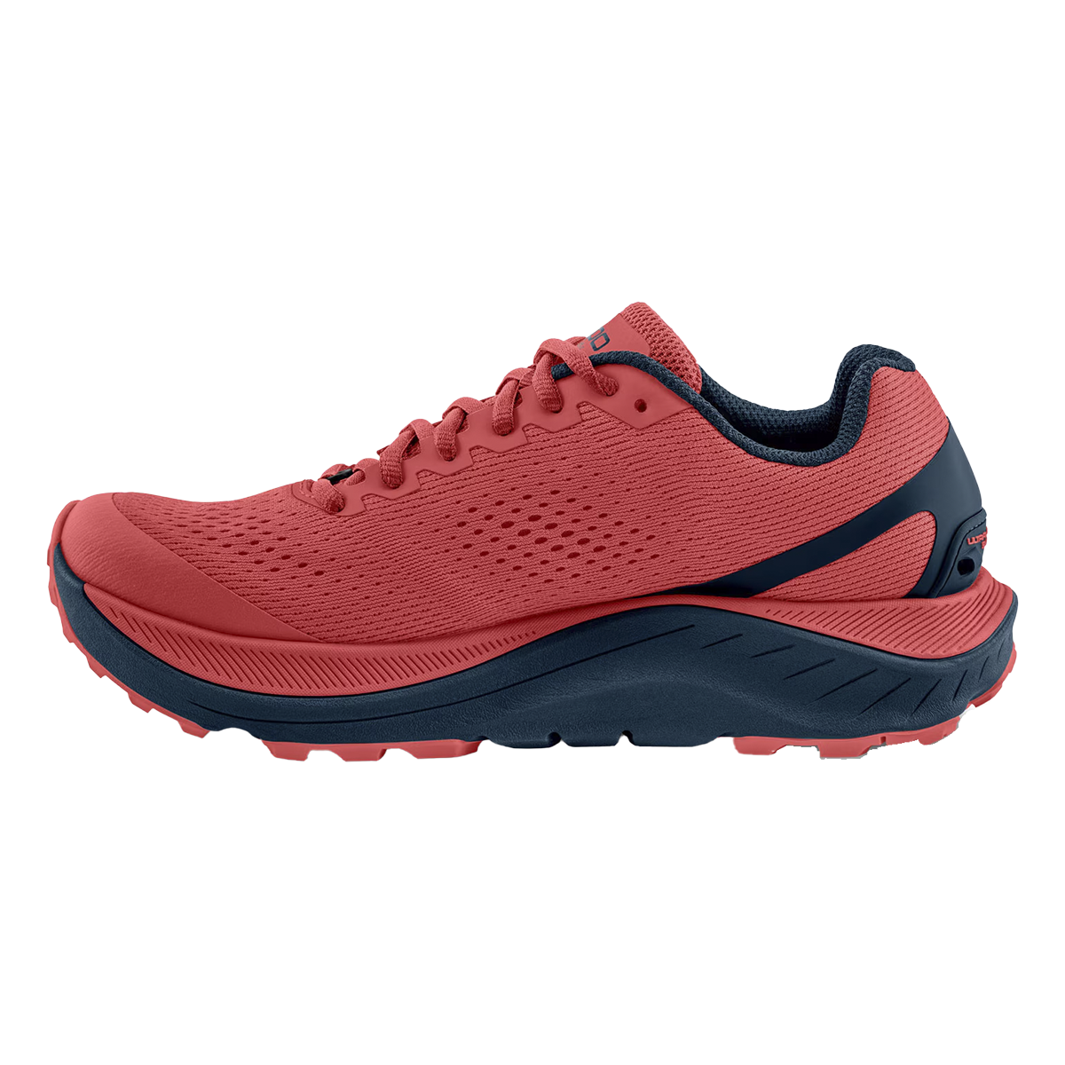 Topo Ultraventure 3 — Dusty Rose - Navy — Size B — Width 6 — Side View