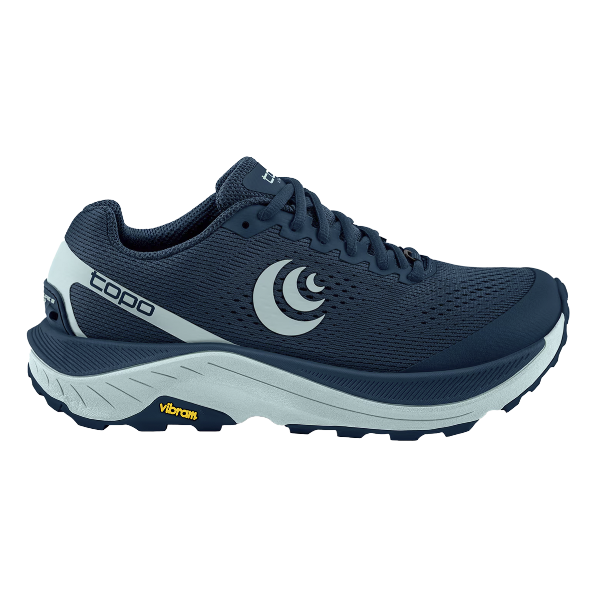 Topo Ultraventure 3 — Dusty Rose - Navy — Size B — Width 6 — Detail View