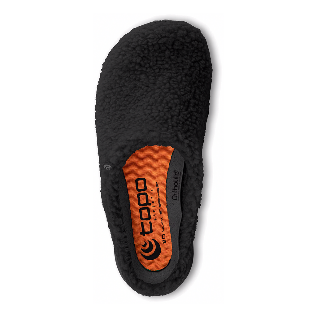 Topo Revive — Black - Black — Size D — Width 9.5 — Top View