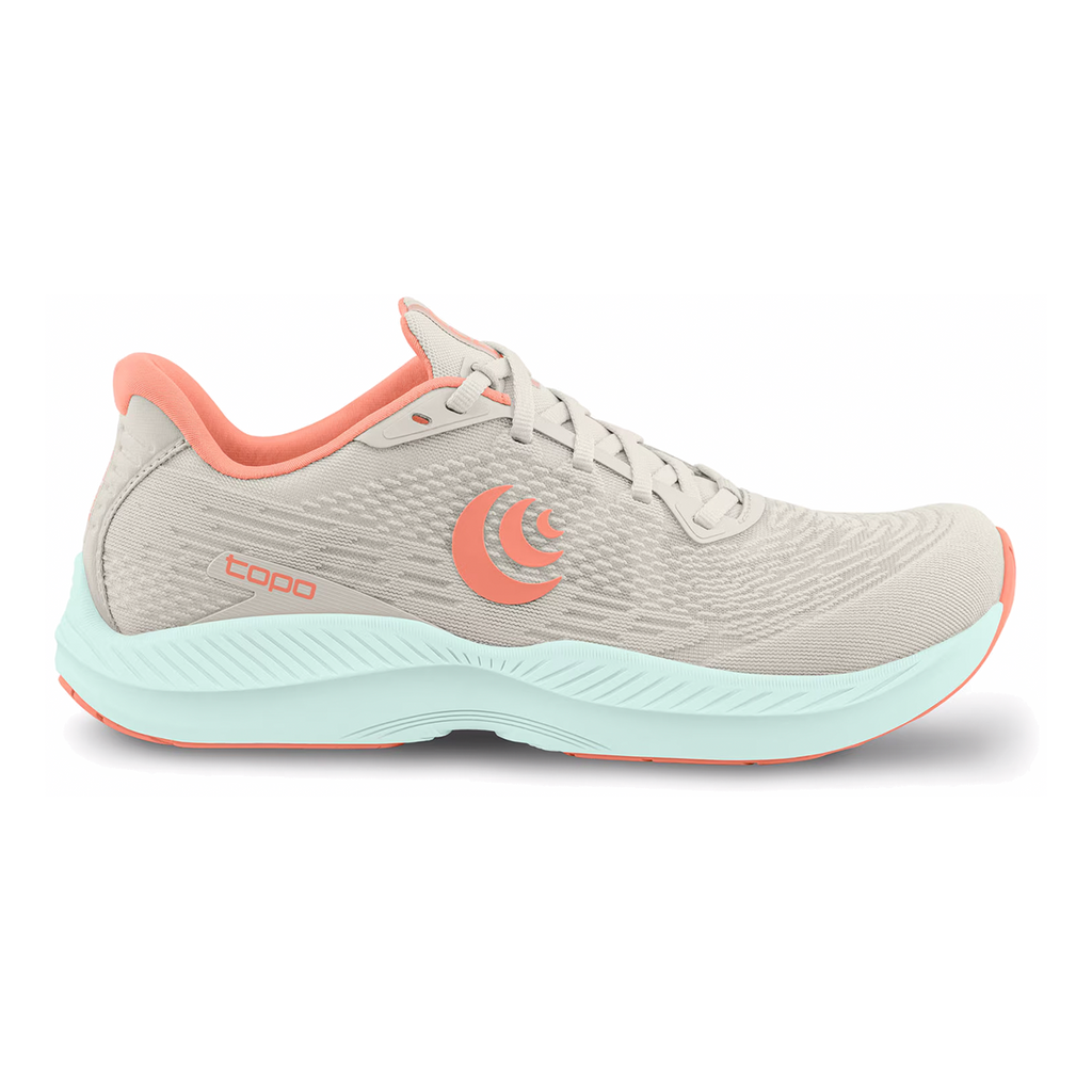 Topo Fli-Lyte 5 — Black - White — Size B — Width 8 — Detail View