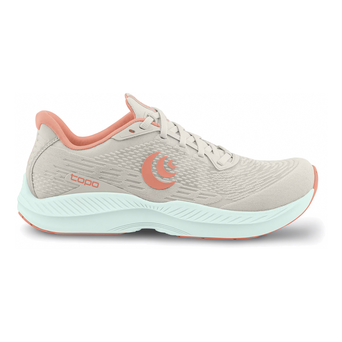 Topo Fli-Lyte 5 — Black - White — Size B — Width 8 — Detail View