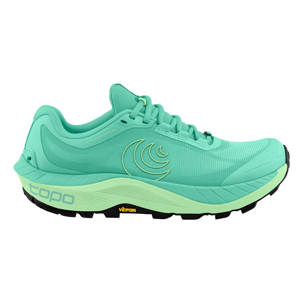 Topo MTN Racer 3 — Aqua - Teal — Size B — Width 8 — Front View