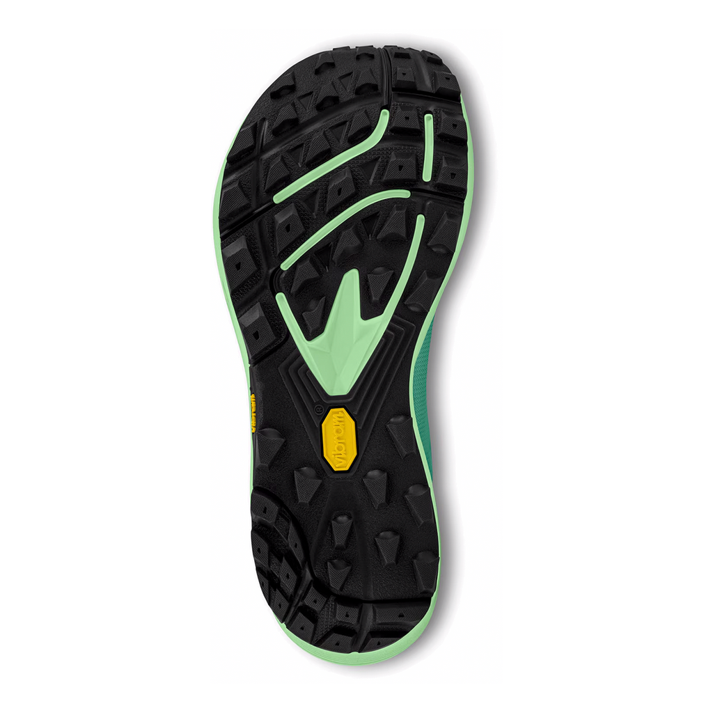 Topo MTN Racer 3 — Aqua - Teal — Size B — Width 8 — Top View