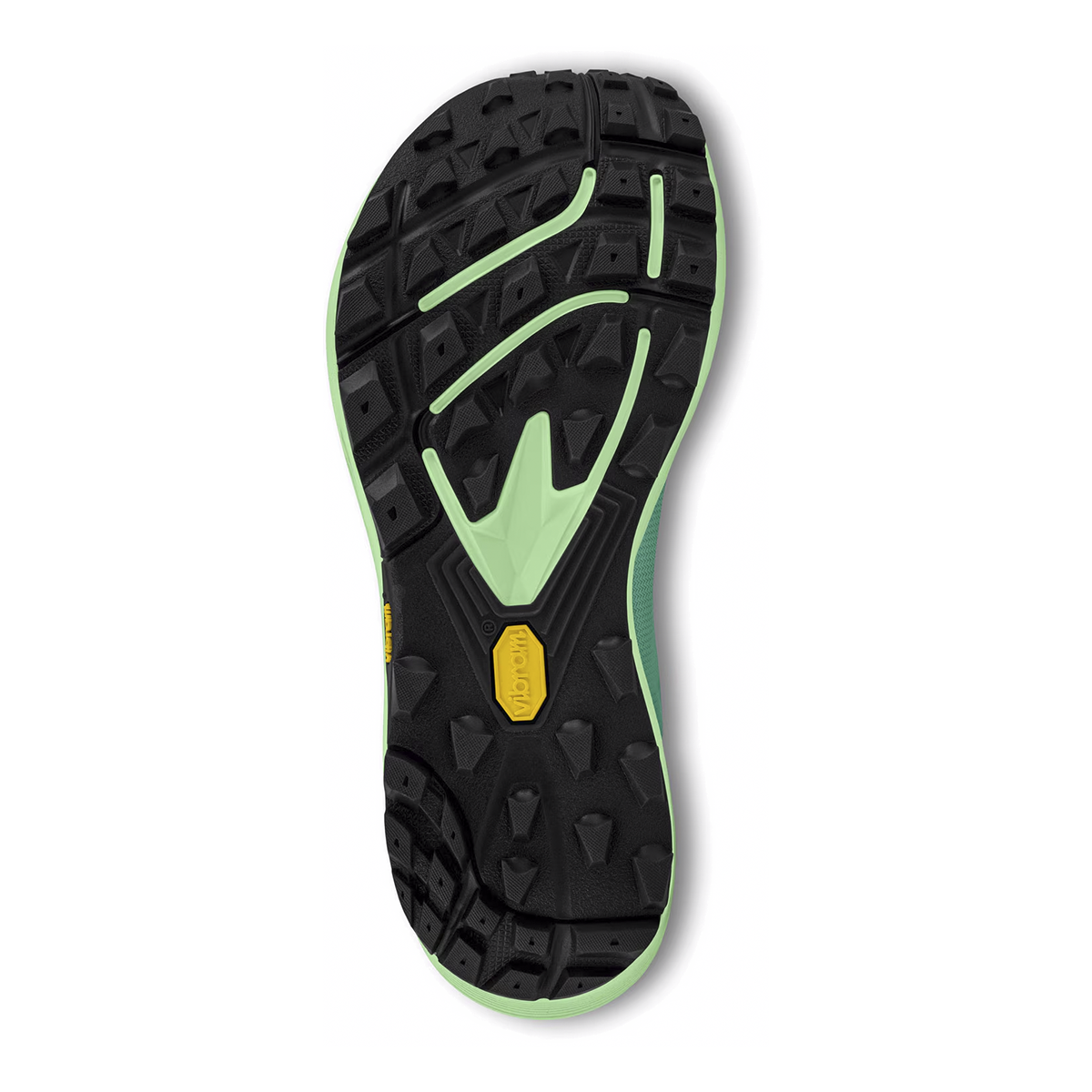 Topo MTN Racer 3 — Aqua - Teal — Size B — Width 8 — Top View