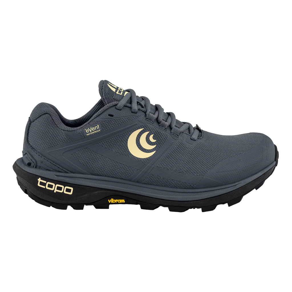 Topo Terraventure 4 WP — Grey - Butter — Size B — Width 7.5 — Front View