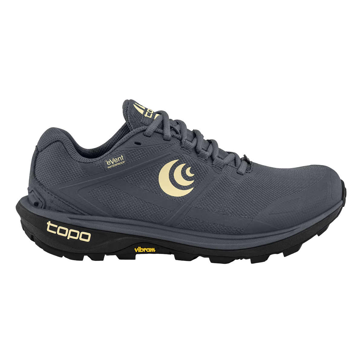 Topo Terraventure 4 WP — Grey - Butter — Size B — Width 7.5 — Front View
