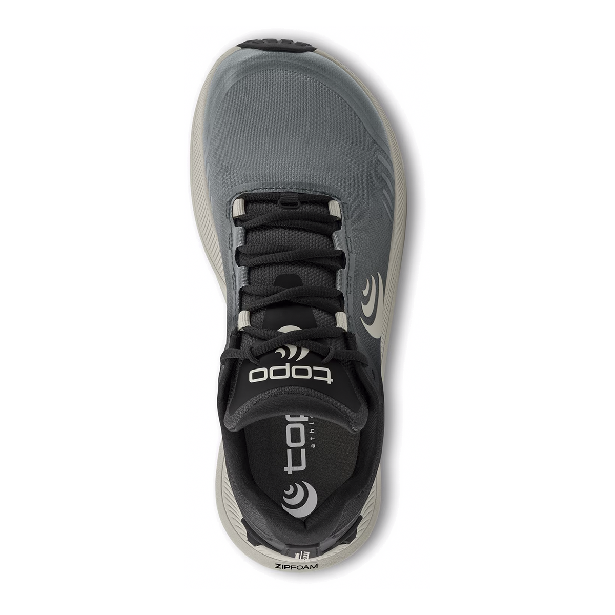Topo MT-5 — Charcoal - Grey — Size B — Width 8 — Top View
