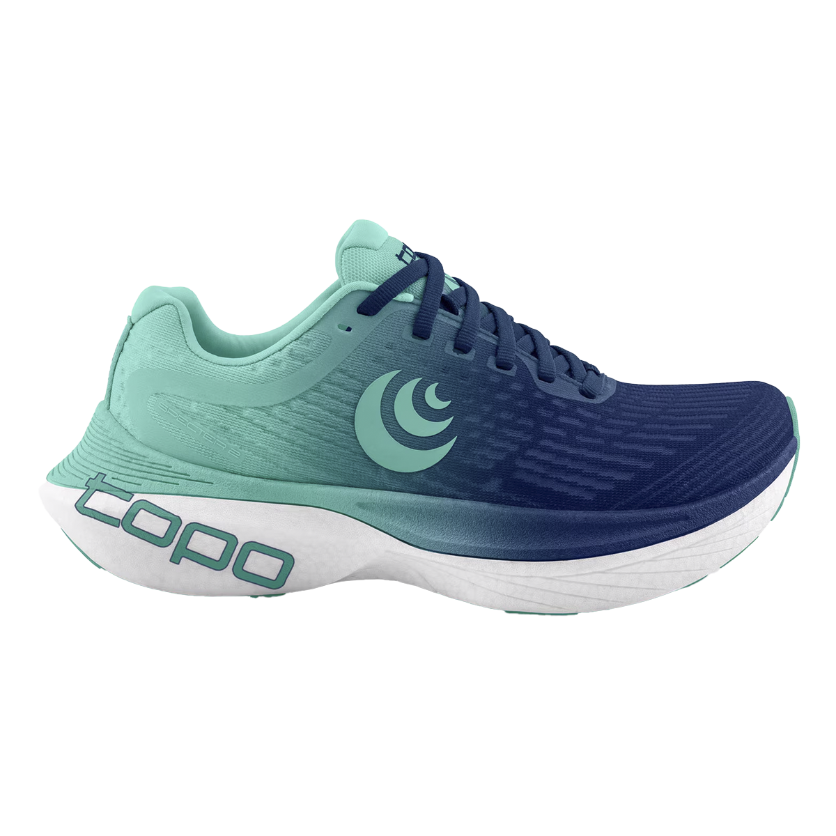 Topo Specter 2 — Blue - Blue — Size B — Width 7.5 — Front View