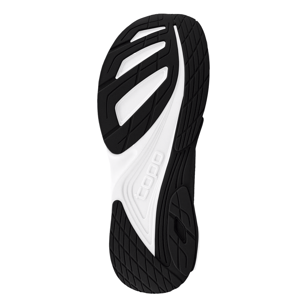 Topo Ultrafly 5 — Black - White — Size B — Width 6.5 — Alternate View 8