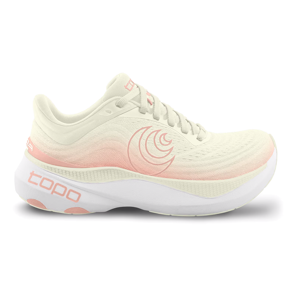 Topo Aura — Black - White — Size B — Width 7 — Front View