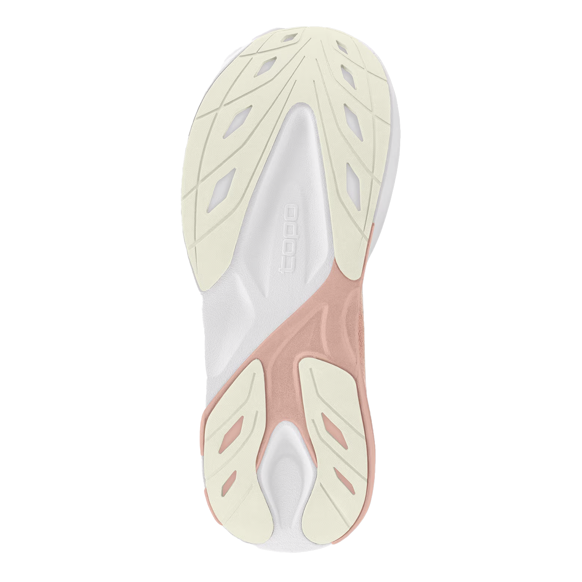 Topo Aura — Black - White — Size B — Width 7 — Top View