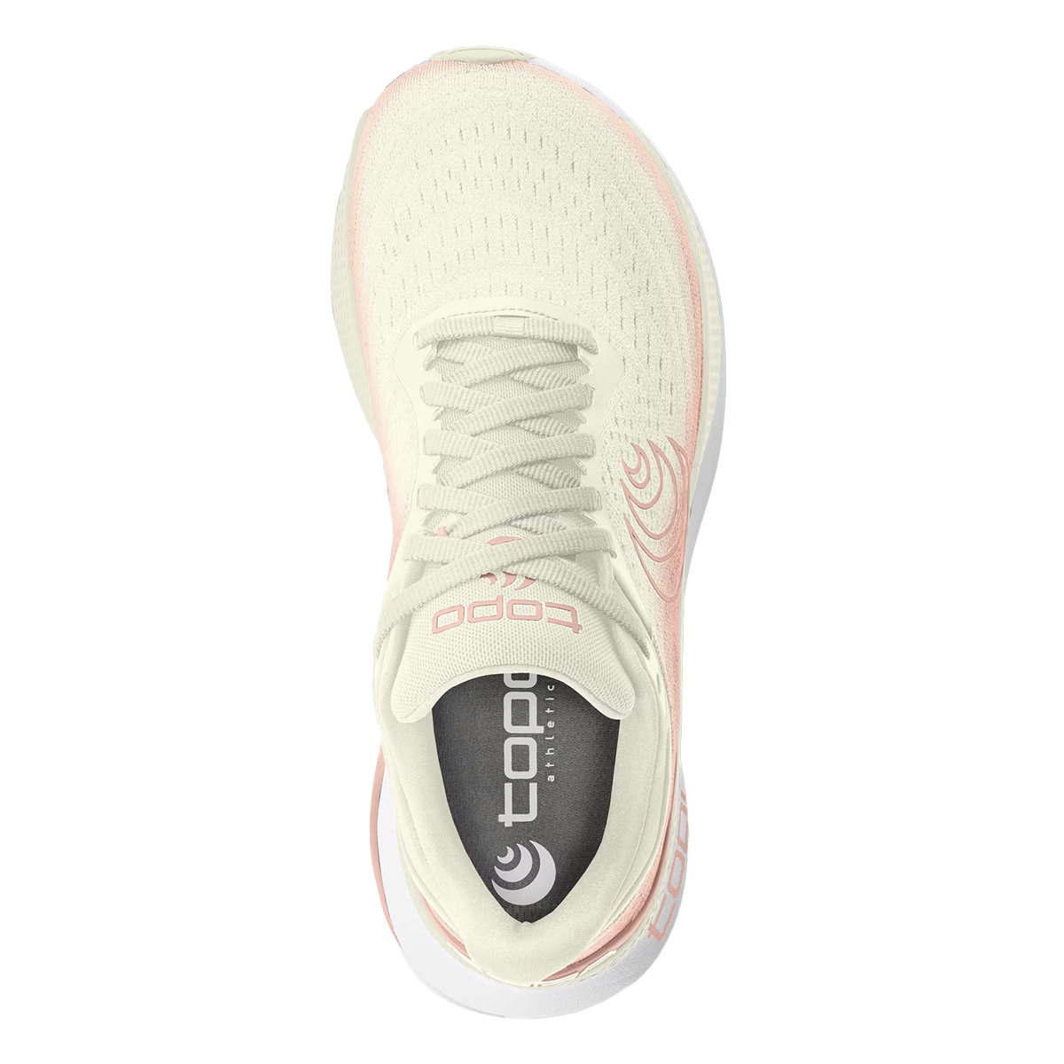 Topo Aura — Black - White — Size B — Width 7 — Back View