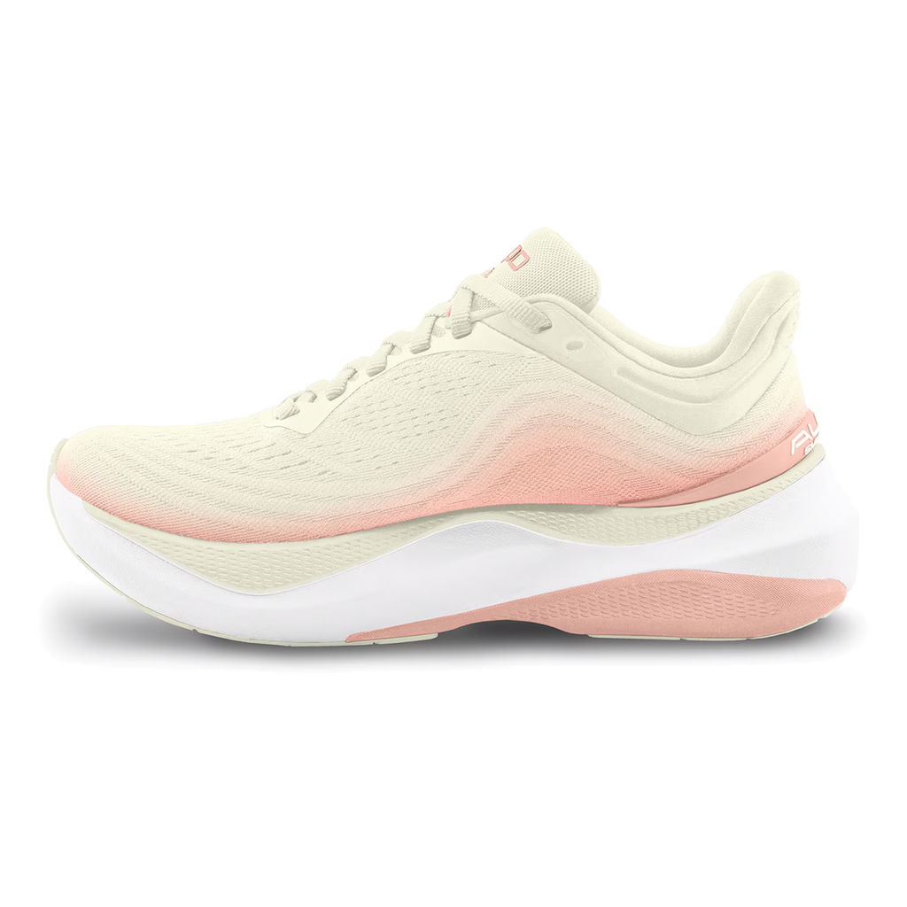 Topo Aura — Black - White — Size B — Width 7 — Side View