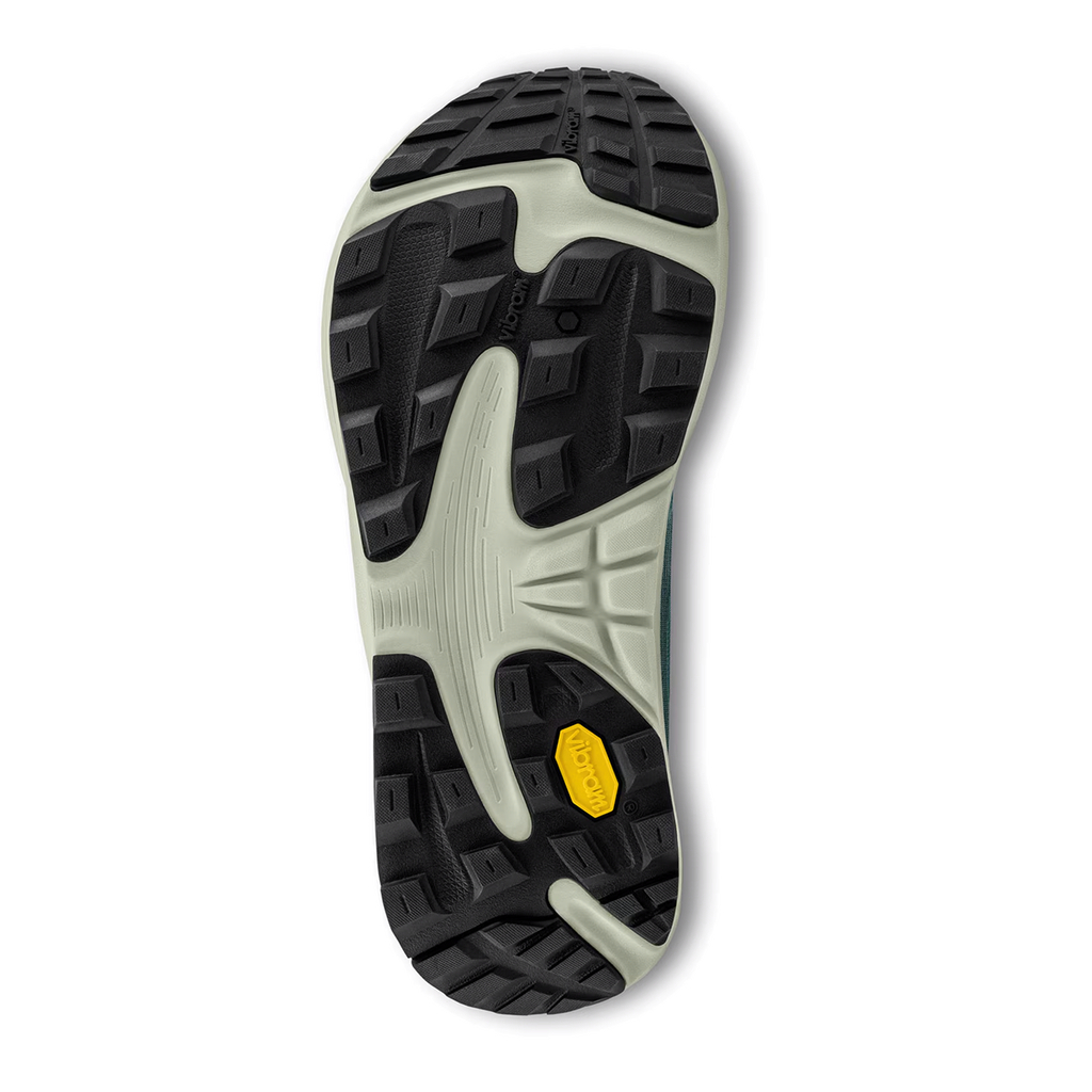 Topo Ultraventure 4 — Aqua - Black — Size B — Width 8 — Top View