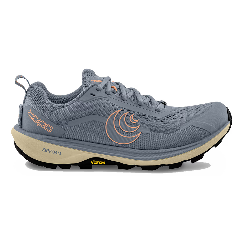 Topo Terraventure 5 — Grey - Peach — Size B — Width 7.5 — Front View