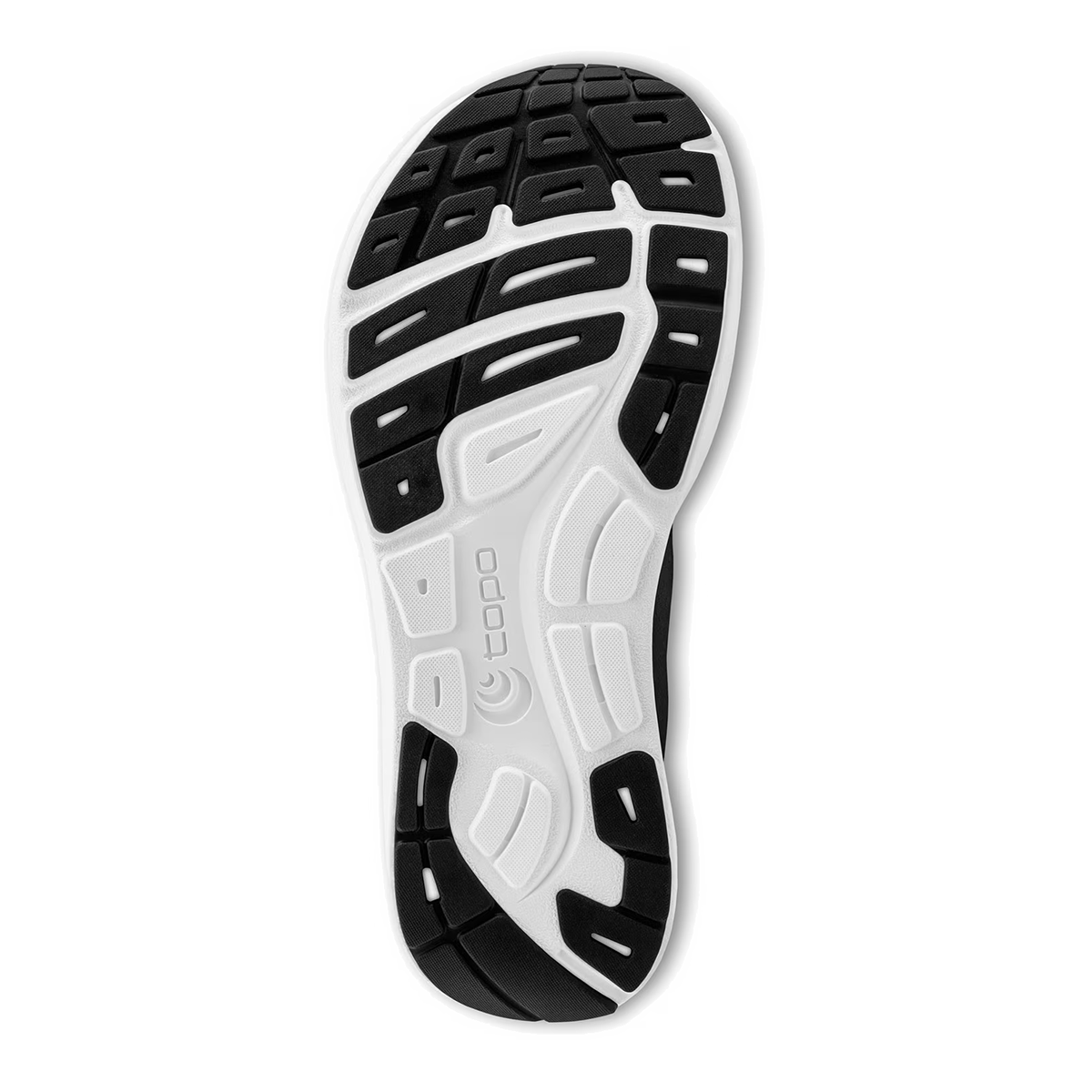 Topo ST-6 — Black - White — Size B — Width 7.5 — Top View