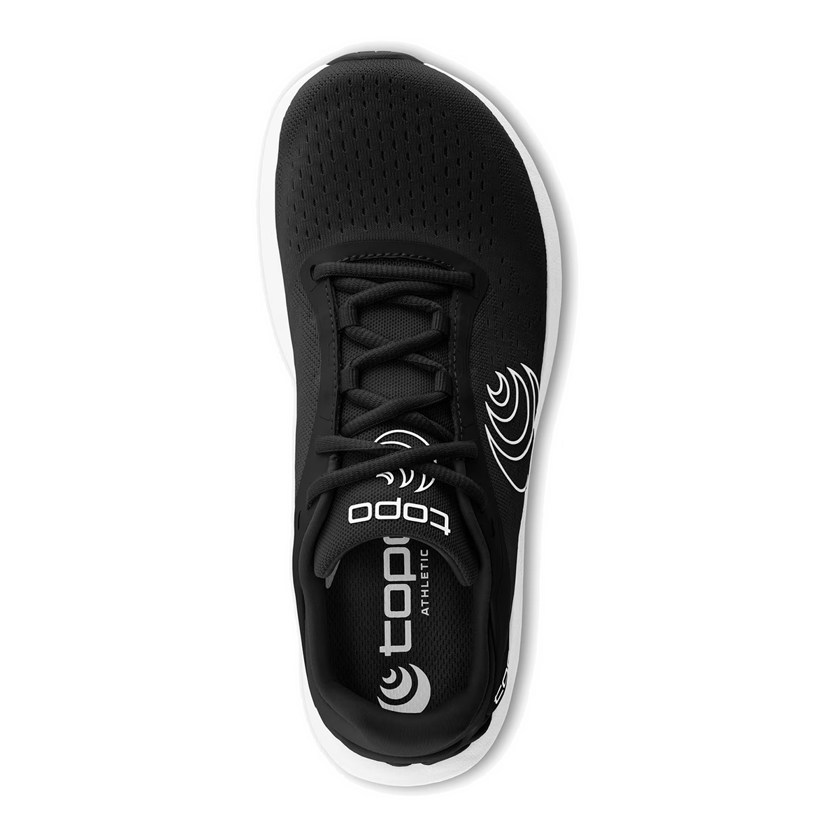 Topo ST-6 — Black - White — Size B — Width 7.5 — Back View