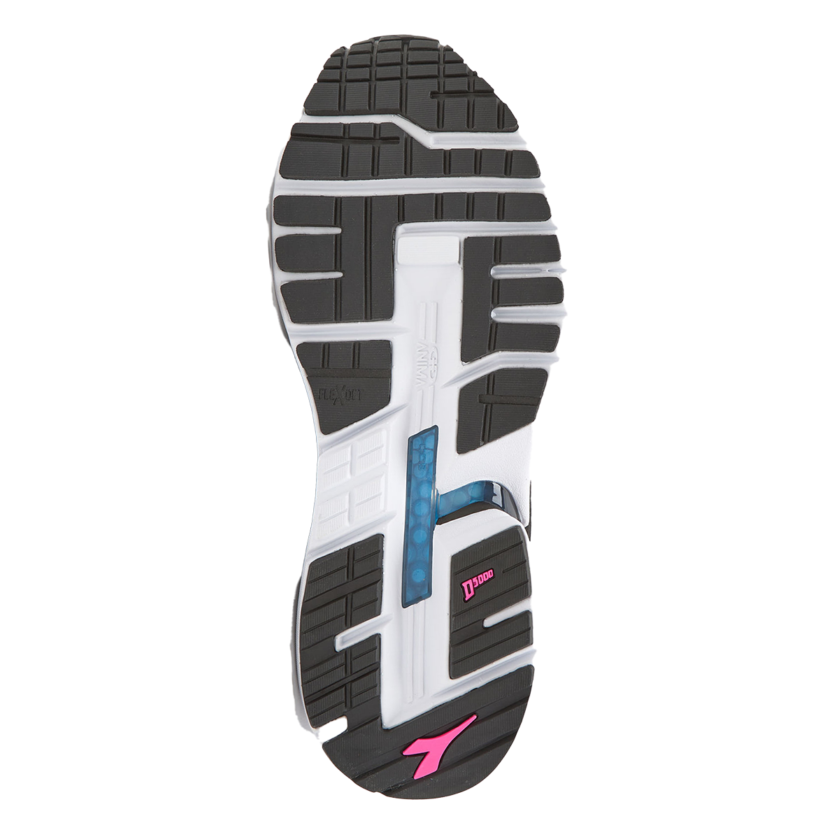 Diadora Mythos Blushield Vigore 2 — Black - White - Pink Fluo — Size B — Width 10 — Alternate View 9