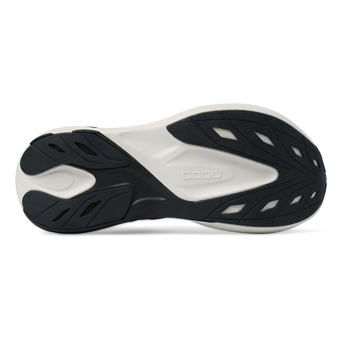 Topo Aura 2 — Black - Cloud — Size B — Width 7 — Top View