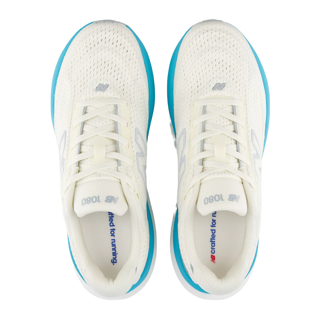 New Balance 1080 V15 — Angora — Size B — Width 5 — Back View