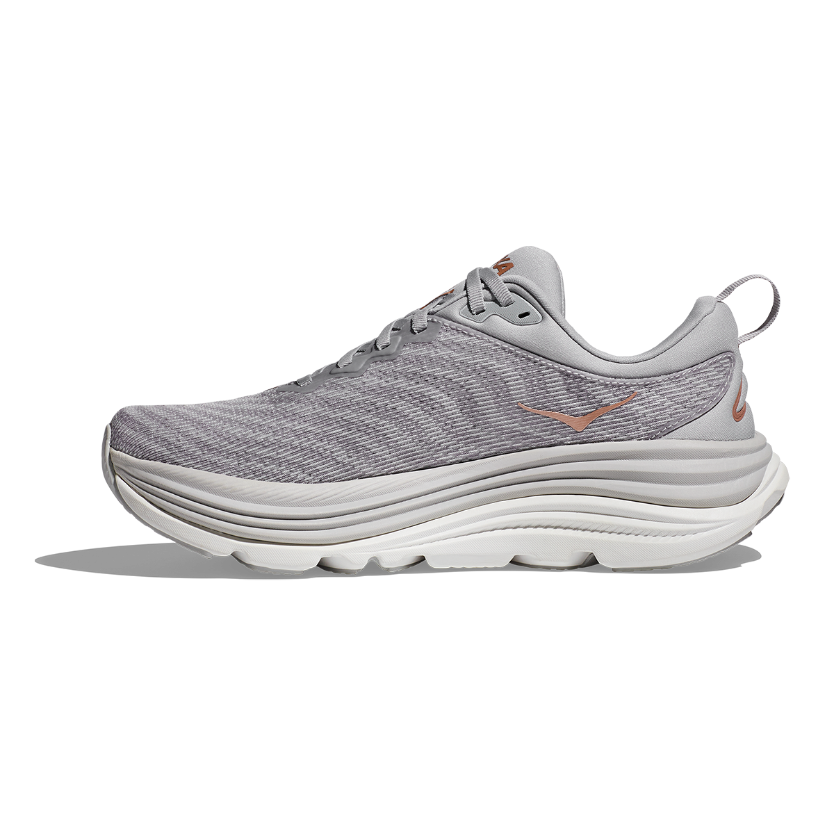Hoka Gaviota 5 — Airy Blue - Sunlit Ocean — Size B — Width 11 — Lifestyle View