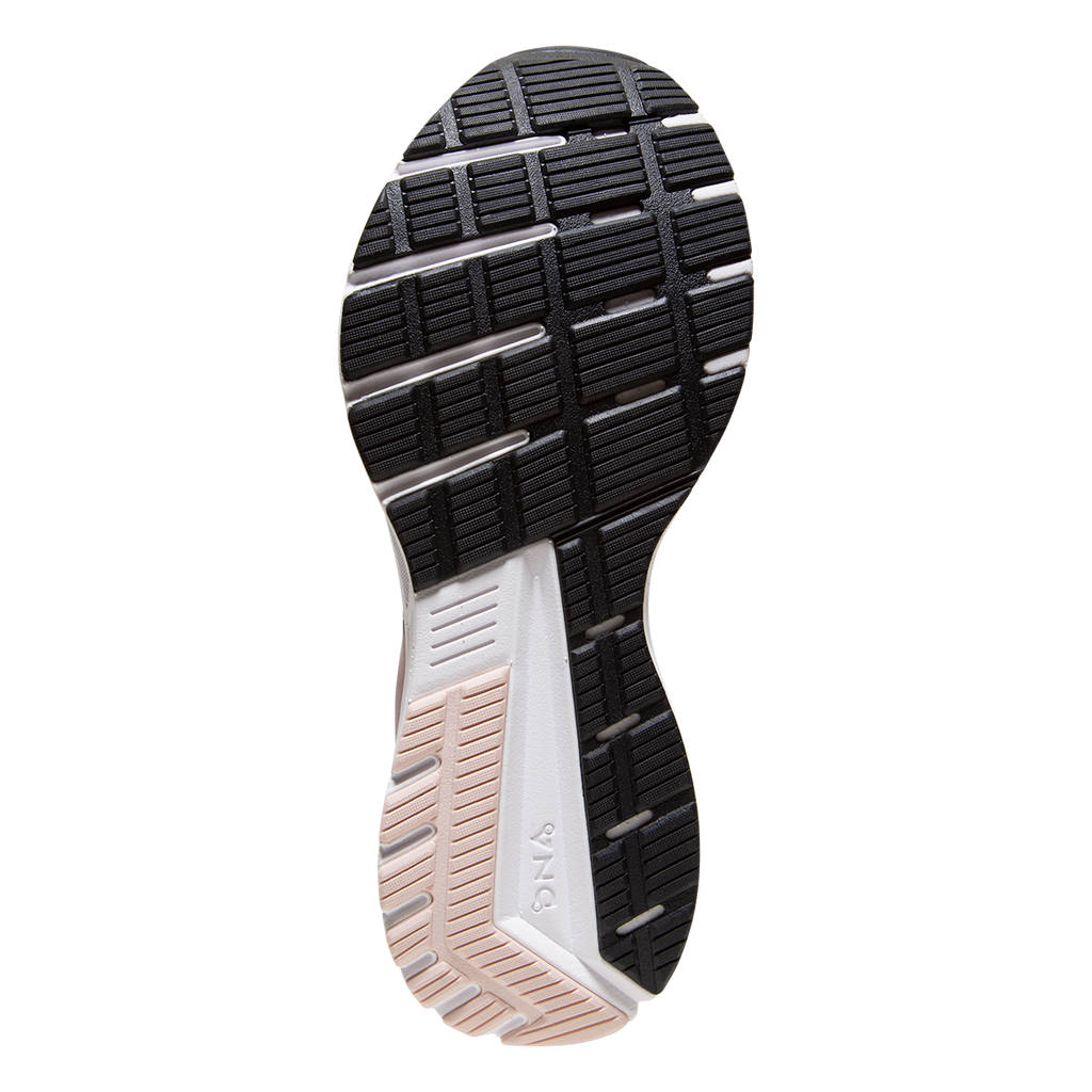 Brooks Signal 3 — Grey - Lavender Blue - Metallic Black — Size B — Width 10.5 — Top View