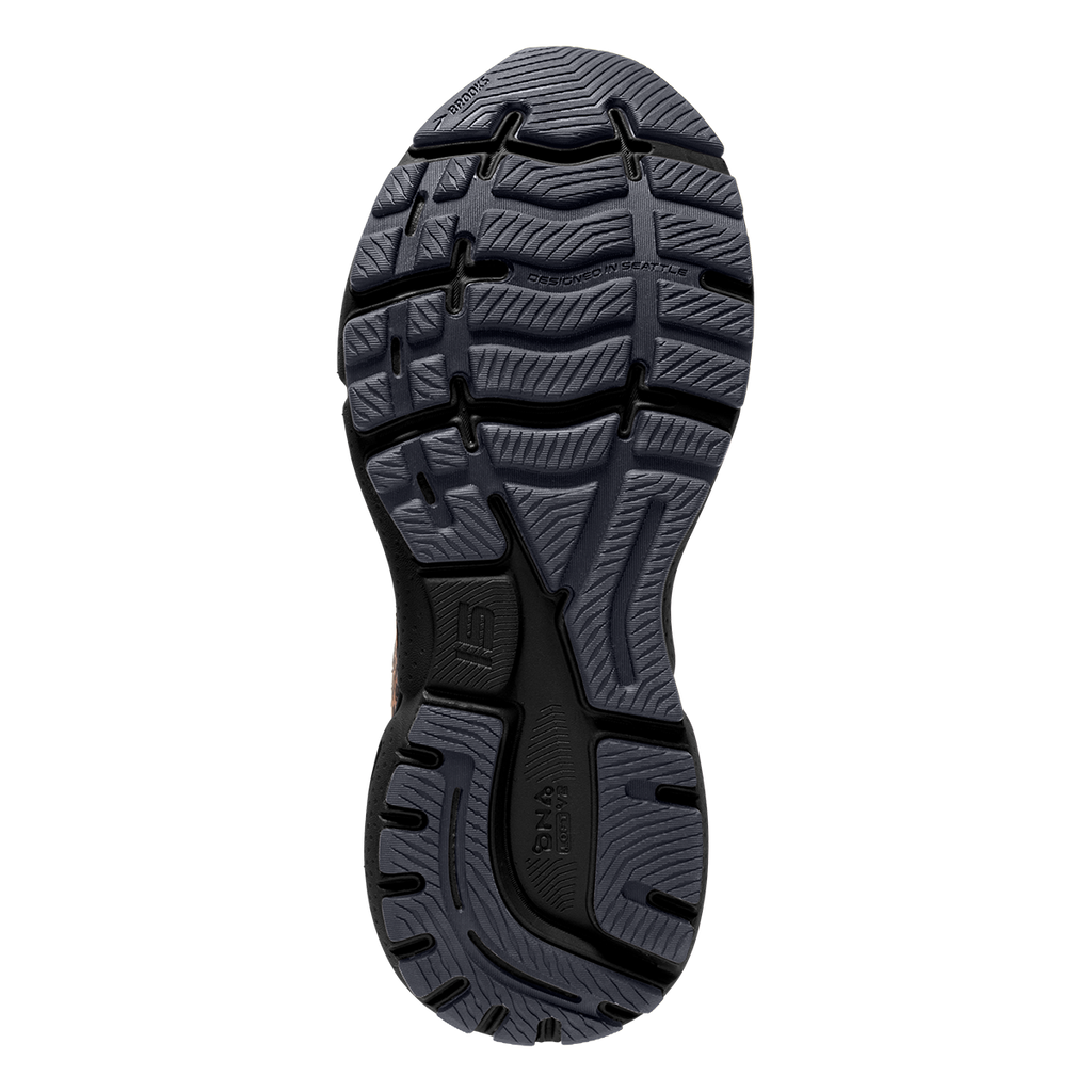 Brooks Ghost 15 Run Wild — Black - Spring Crocus - Sunburn — Size B — Width 6 — Top View