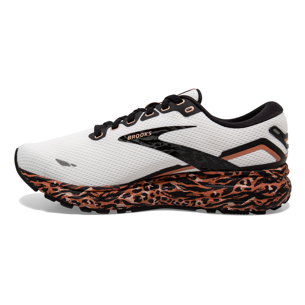 Brooks Ghost 15 Run Wild — Black - Spring Crocus - Sunburn — Size B — Width 6 — Lifestyle View