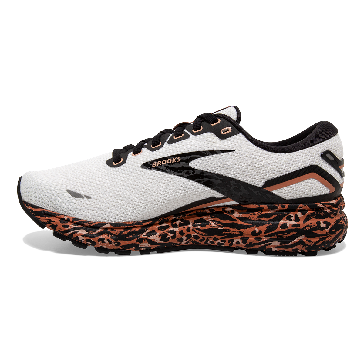 Brooks Ghost 15 Run Wild — Black - Spring Crocus - Sunburn — Size B — Width 6 — Lifestyle View
