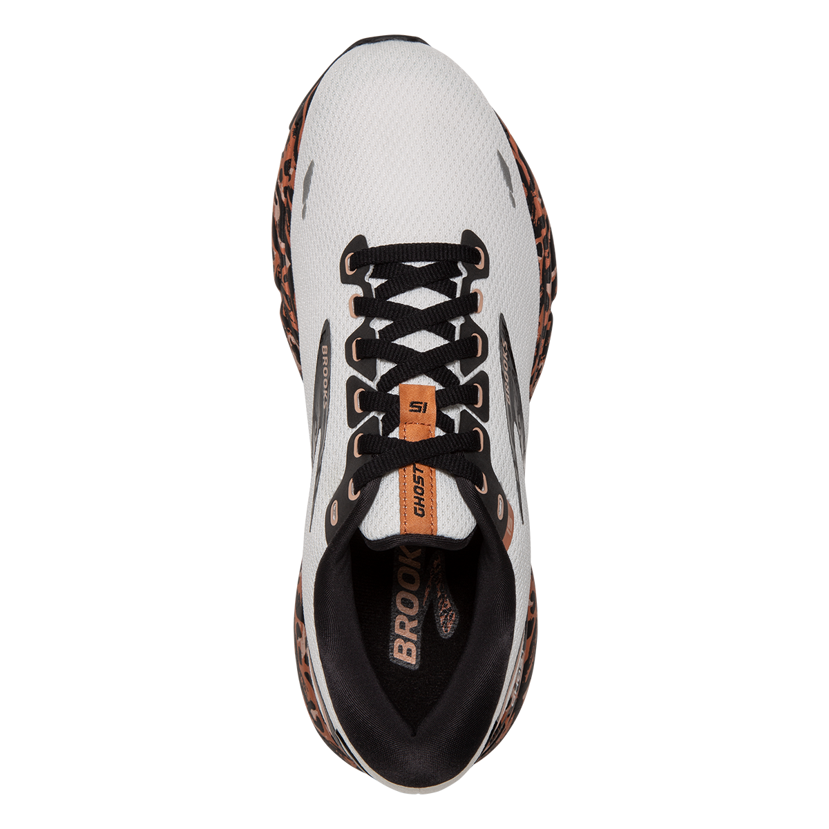 Brooks Ghost 15 Run Wild — Black - Spring Crocus - Sunburn — Size B — Width 6 — Alternate View 7