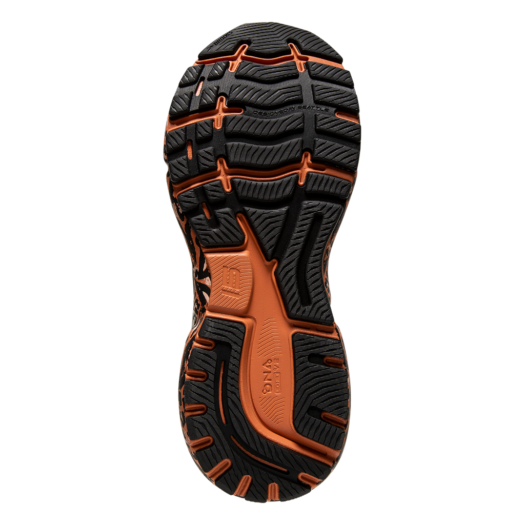 Brooks Ghost 15 Run Wild — Black - Spring Crocus - Sunburn — Size B — Width 6 — Alternate View 8