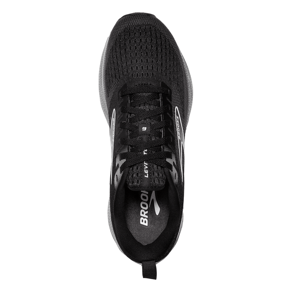 Brooks Levitate 6 — Black - Blackened Pearl - White — Size B — Width 7.5 — Alternate View 7