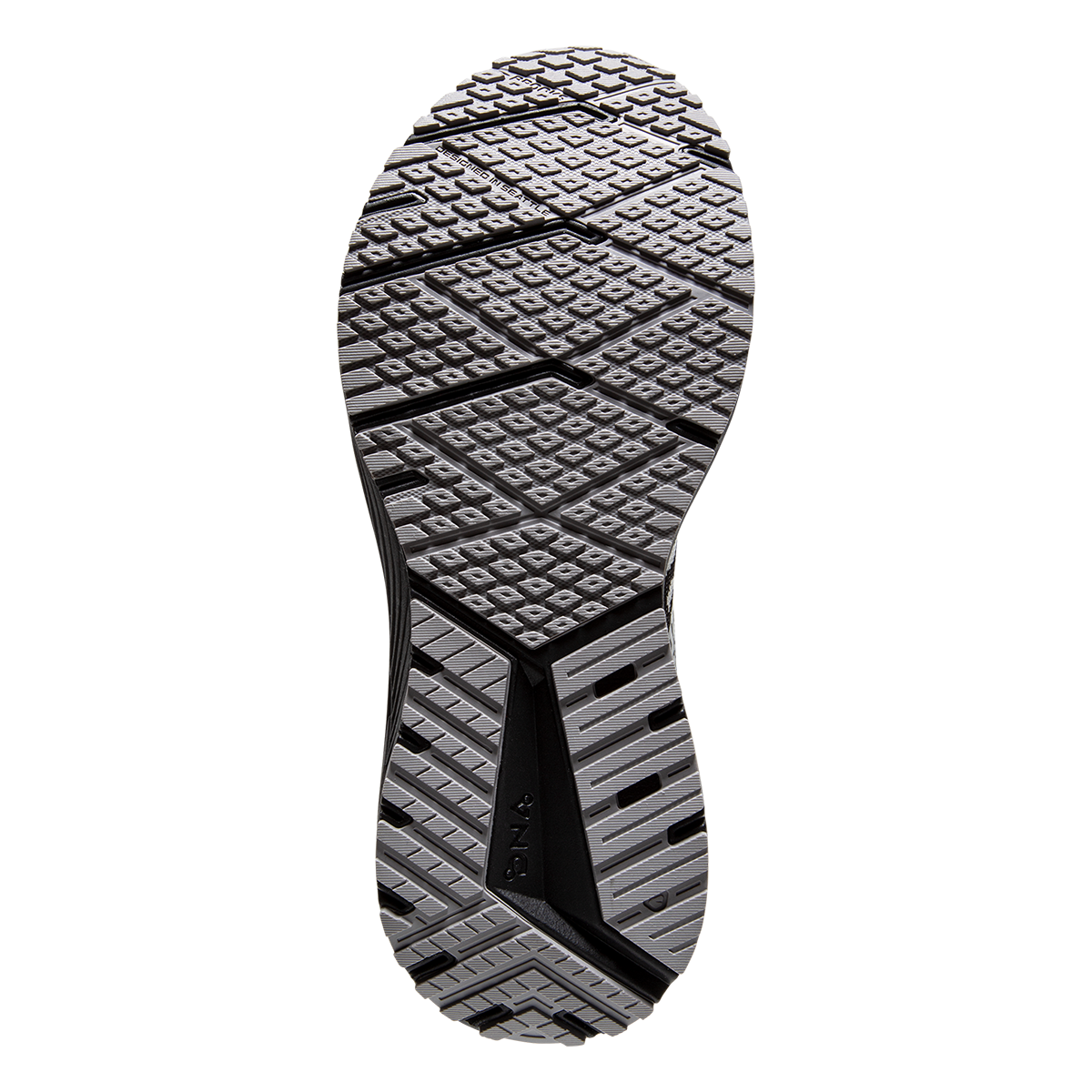 Brooks Revel 6 Run Wild — Black - Alloy - White — Size B — Width 8 — Top View