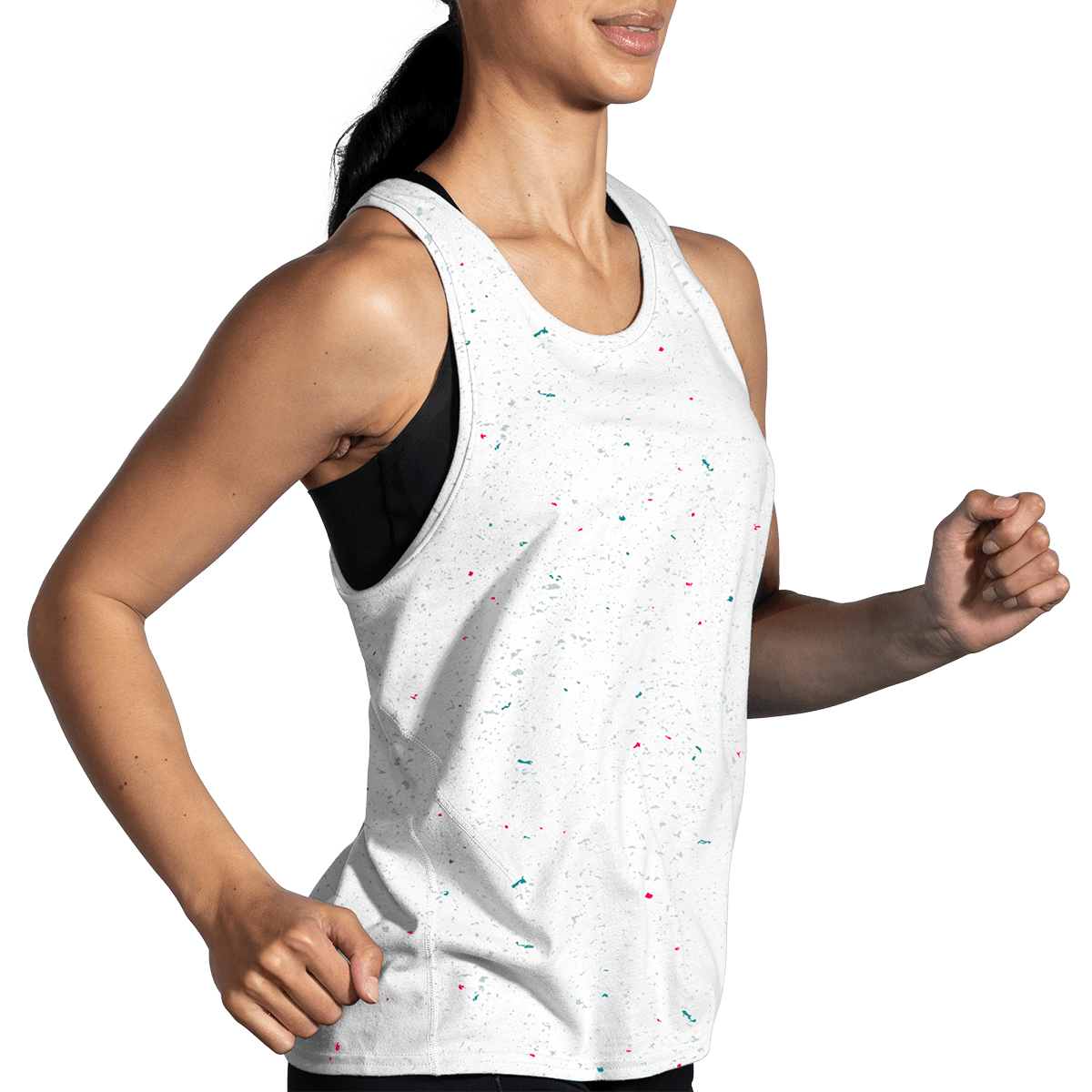 Brooks Distance 2.0 Tank — Black — Size Small — Alternate View 12