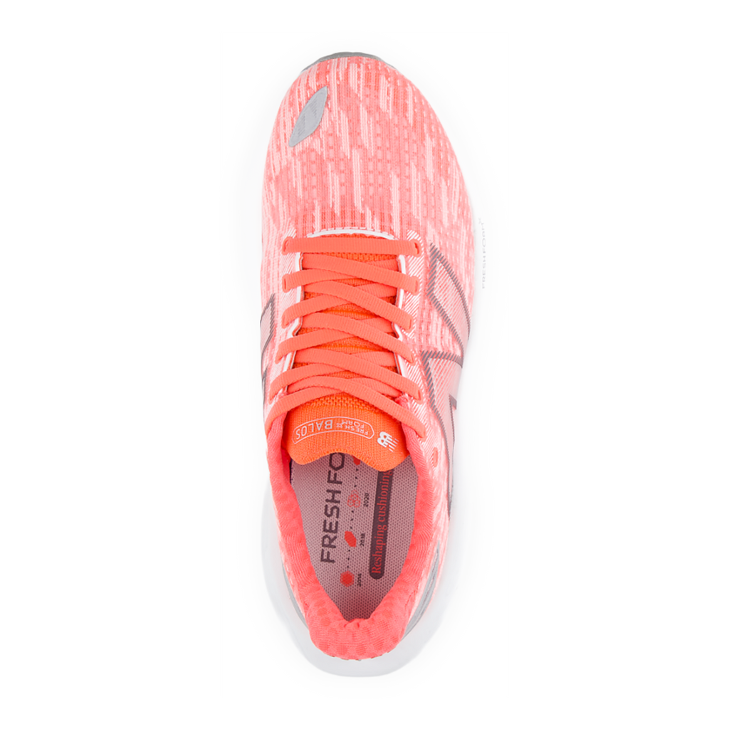New Balance Fresh Foam X Balos V1 — Urgent Red — Size D — Width 7 — Back View