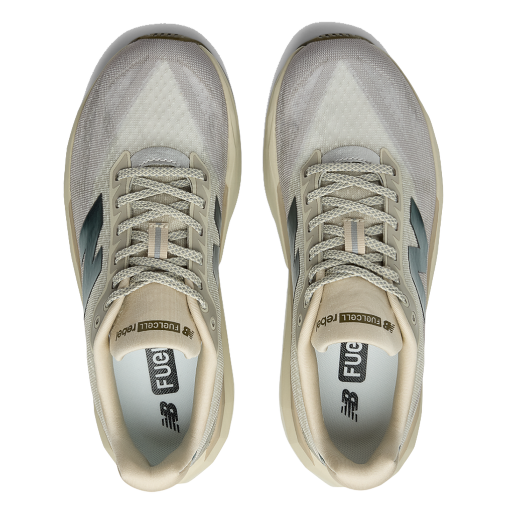 New Balance FuelCell Rebel v5 — Urgent Red — Size B — Width 6 — Detail View