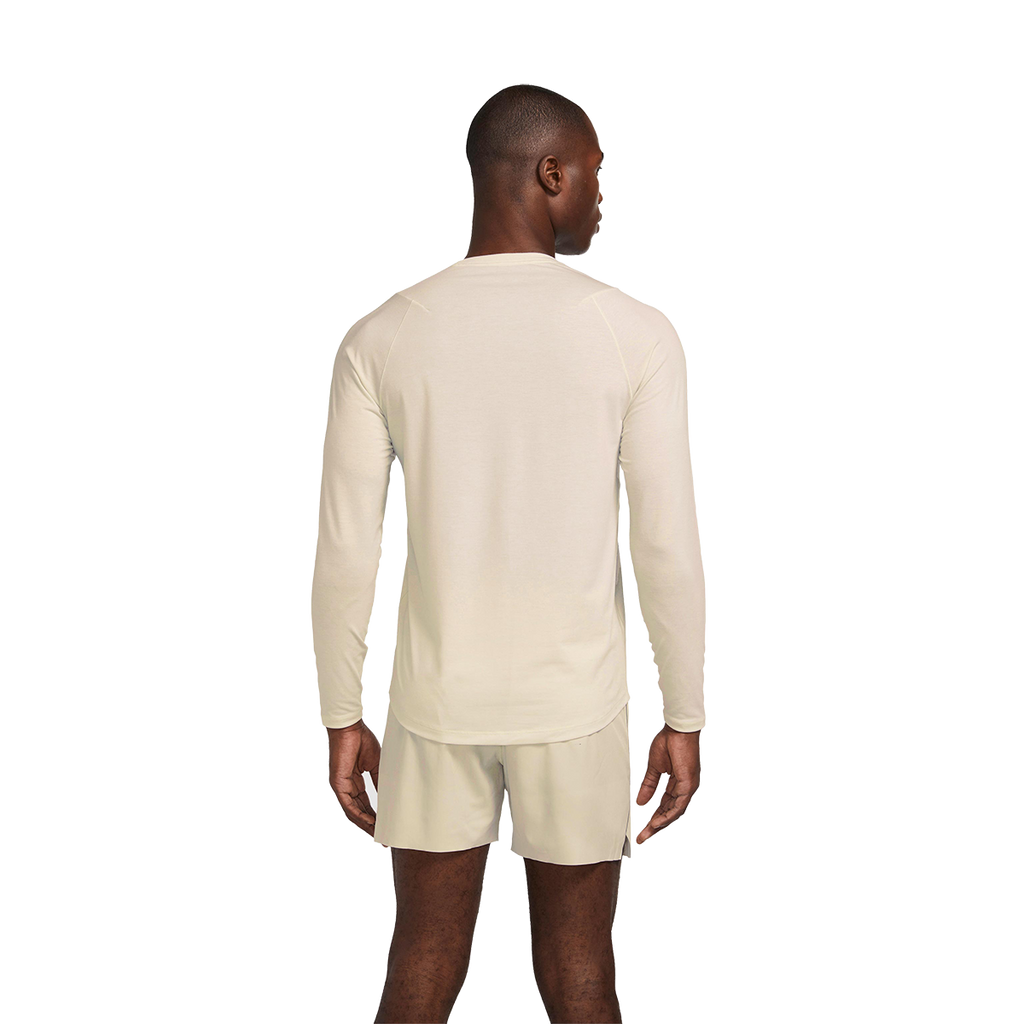 Alwrld ALRN Raglan Long Sleeve Tee — White Sand — Size Small — Side View