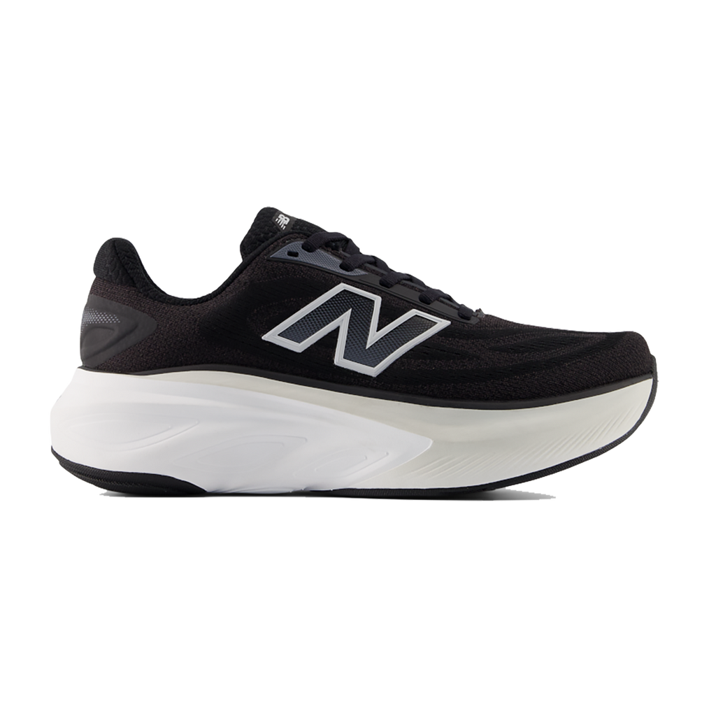 New Balance Fresh Foam X More V6 — Black — Size B — Width 6 — Front View