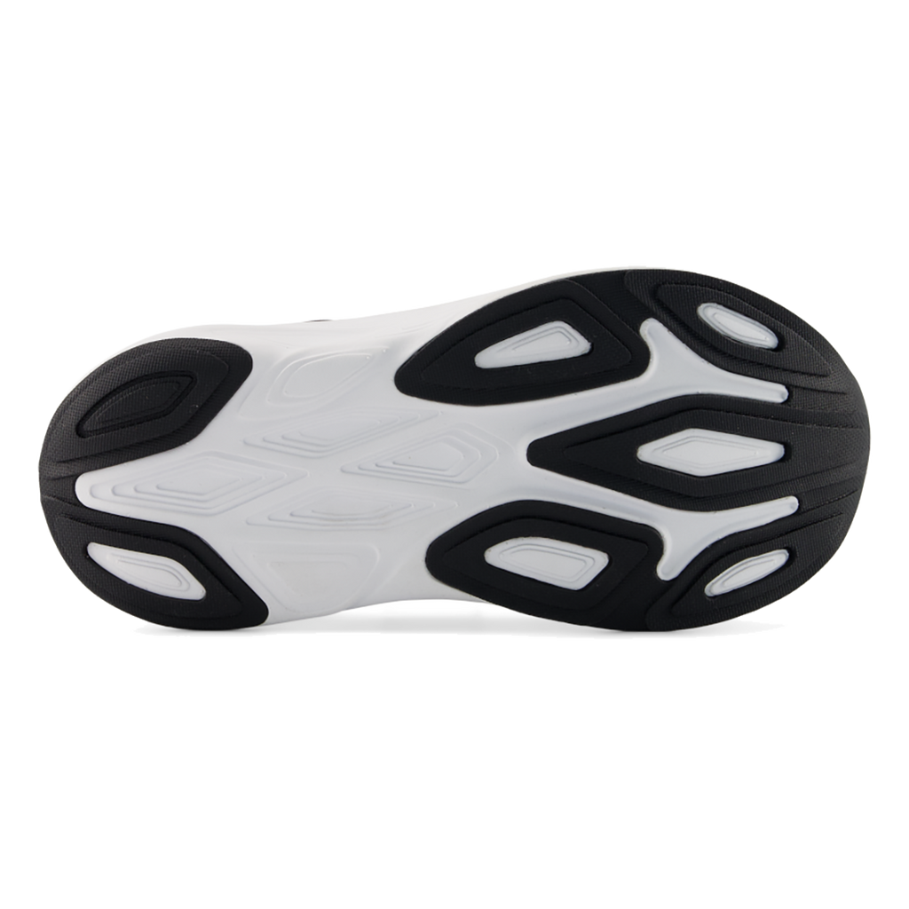 New Balance Fresh Foam X More V6 — Black — Size B — Width 6 — Top View