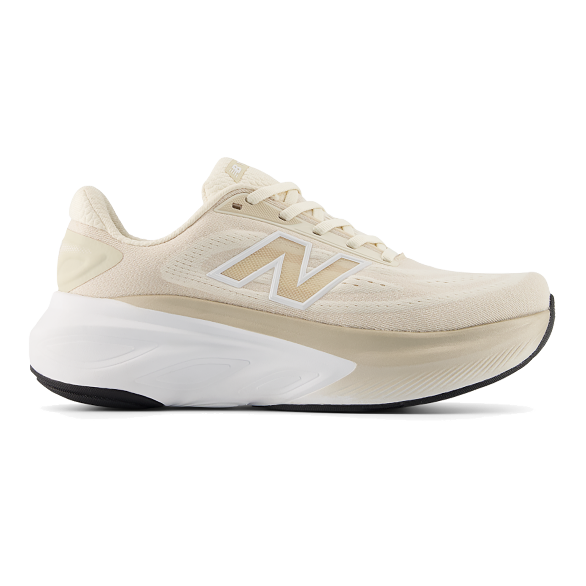 New Balance Fresh Foam X More V6 — Black — Size B — Width 6 — Detail View