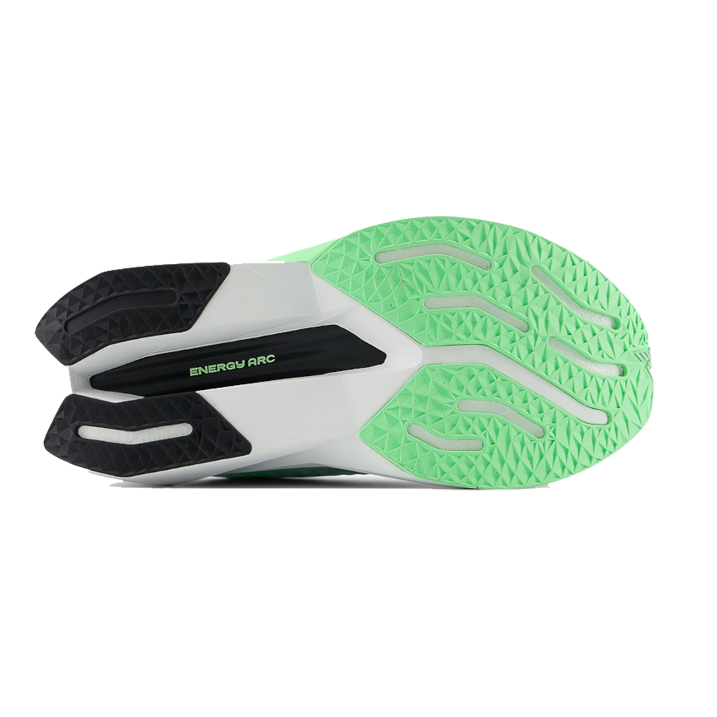 New Balance Fuel Cell SuperComp Trainer V3 — White — Size B — Width 6 — Top View