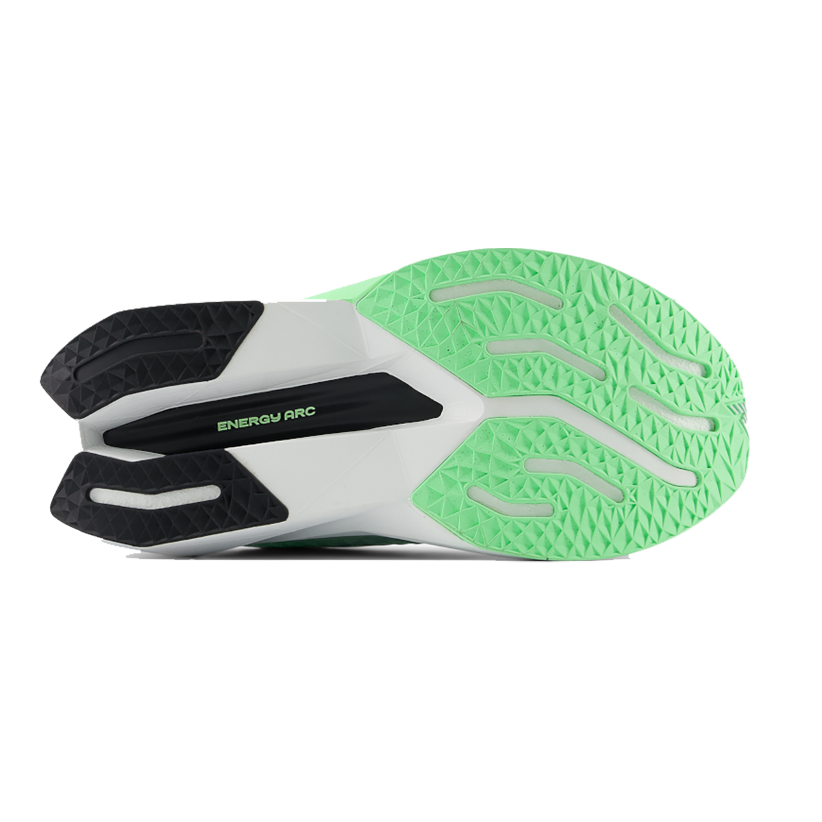 New Balance Fuel Cell SuperComp Trainer V3 — White — Size B — Width 6 — Top View