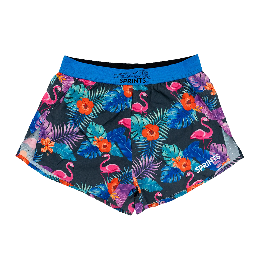 Sprints Avigate 2.5 Mercy Short — Heat Strokes — Size Small — Front View