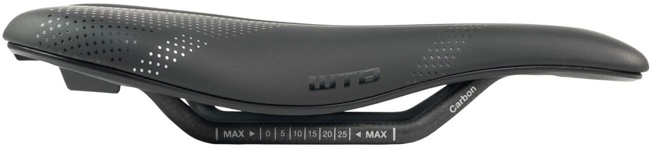 WTB Silverado Carbon Narrow Cycling Saddle - Black