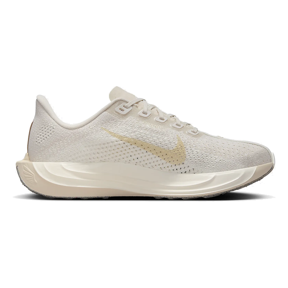 Nike Pegasus Plus — Lt Orewood Brn - Coconut Milk - Sail — Size B — Width 10 — Front View