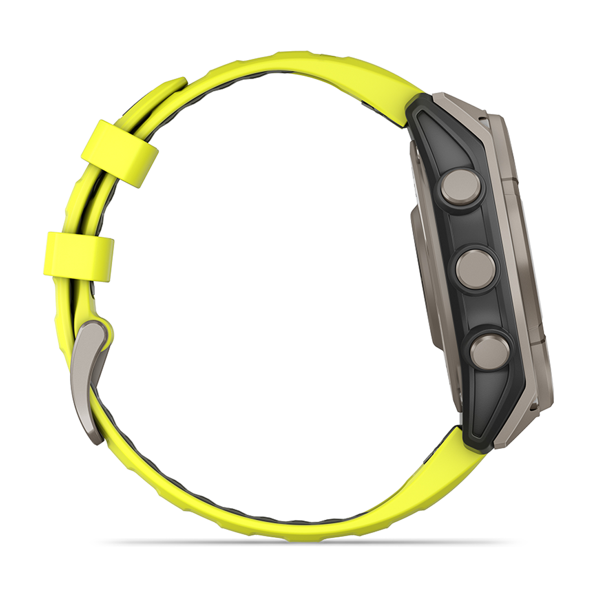 Garmin Fenix 8 Solar — Titanium Amp Yellow - Graphite — Size 51 mm — Alternate View 17