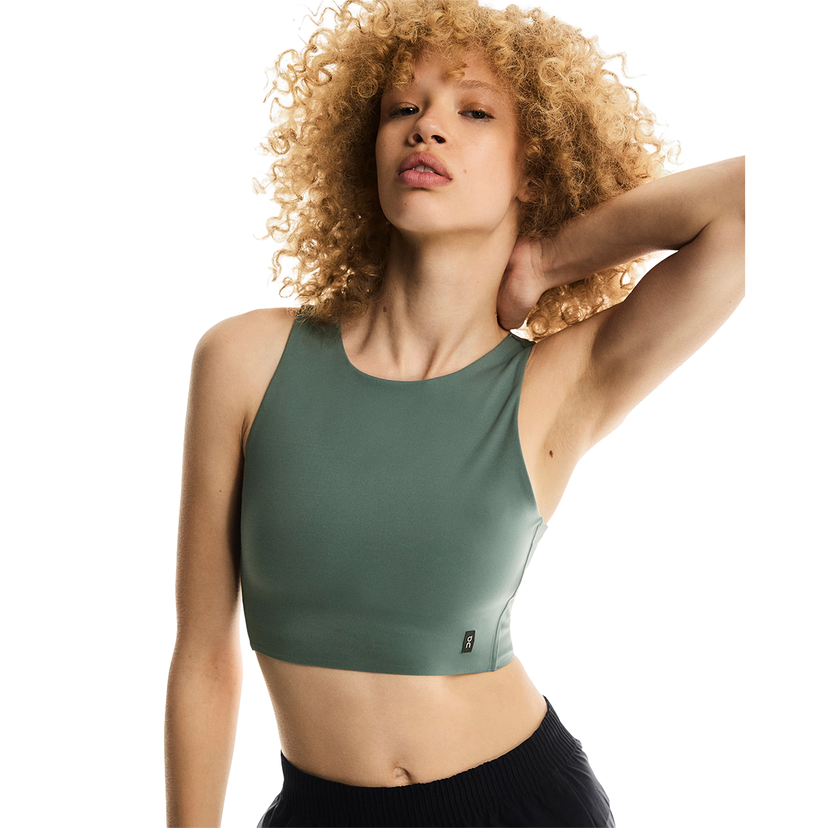 ON Core 2-in-1 Crop — Chambray — Size XSmall — Alternate View 7
